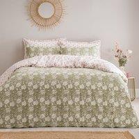 Lizzy Tile 100% Cotton Duvet Cover & Pillowcase Set