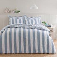 Kent Broad Stripe 100% Cotton Duvet Cover & Pillowcase Set