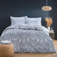 Global Ikat 100% Cotton Duvet Cover & Pillowcase Set