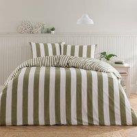 Kent Broad Stripe 100% Cotton Duvet Cover & Pillowcase Set