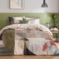 Lukas Geometric 100% Cotton Duvet Cover & Pillowcase Set
