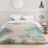 Paintery Landscape 100% Cotton Duvet Cover & Pillowcase Set