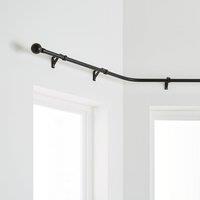 Bay Fixed Metal Eyelet Curtain Pole