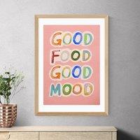 East End Prints Good Food Good Mood by Kartika Paramita