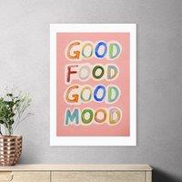 East End Prints Good Food Good Mood by Kartika Paramita