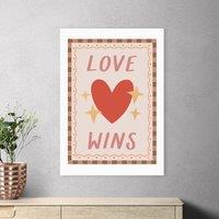 East End Prints Love Wins by Kid of the Village