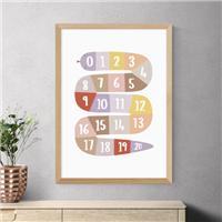 East End Prints Number Snake by Kid of the Village