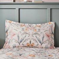 Imi Tulip Floral 144 Thread Count Natural 100% Cotton Oxford Pillowcase