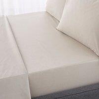 Hotel 230 Thread Count Percale 100% Cotton Fitted Sheet