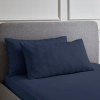 Hotel 230 Thread Count Sateen Stripe Large Standard Pillowcase Pair