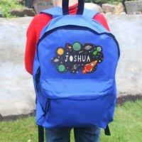 Personalised Space Backpack