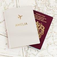 Personalised Gold Name Passport Holder