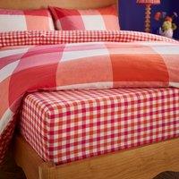 Sophie Robinson Mini Picnic Plaid 100% Cotton Fitted Sheet