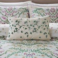 Dorma Botanical Embroidered Rectangle Cushion