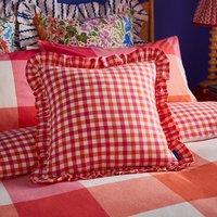 Sophie Robinson Mini Picnic Plaid Square Cushion
