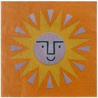 Pack of 20 Sun Paper Napkins