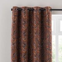 Magma Animal Marbled Eyelet Curtain