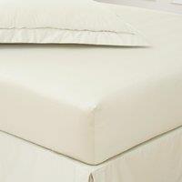 Dorma Luxurious & Silky 500 Thread Count 100% Cotton Sateen Fitted Sheet