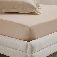 Dorma Crisp & Fresh 400 Thread Count Egyptian Cotton Percale Fitted Sheet