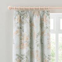 Trailing Wisteria Blackout Pencil Pleat Curtain