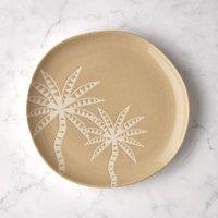 Stoneware Palm Tree Organic Side Plate