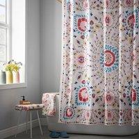 Hani Floral Shower Curtain