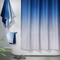 Ombre Blue Shower Curtain