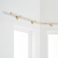 Trinity Metal Eyelet Bay Curtain Pole