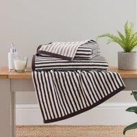 Reversible Striped Cotton Towel