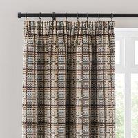 Roxana Cut Velvet Pencil Pleat Curtains
