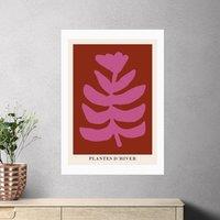 East End Prints Plantes d'Hiver Rust by Ani Vidotto