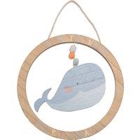 Petit Cheri Whale Hanging Plaque