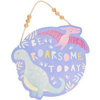 Petit Cheri Be Roarsome Today Hanging Plaque