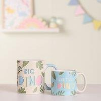 Petit Cheri Set of 2 Big Dino and Little Dino Mug Set