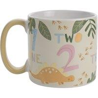 Petit Cheri Dinosaur Numbers Mug