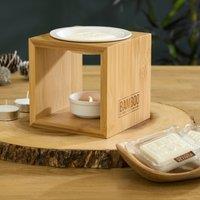 Bamboo Wax Melt Burner