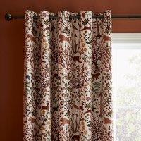 Forest Animals Blackout Eyelet Curtains