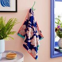 Sophie Robinson Tree Peony Cotton Towel