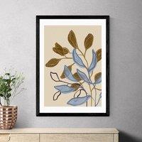 East End Prints Three Branches Print by Alisa Galitsyna