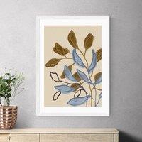 East End Prints Three Branches Print by Alisa Galitsyna