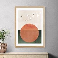 East End Prints Rising Print by Kubistika