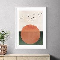 East End Prints Rising Print by Kubistika