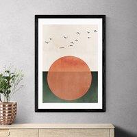 East End Prints Rising Print by Kubistika