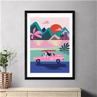 East End Prints Road Trip Print by Rachel Lee