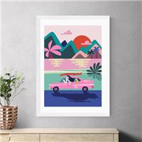 East End Prints Road Trip Print by Rachel Lee