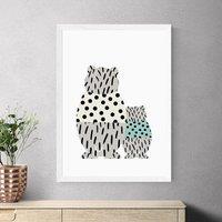 East End Prints Bear Print by Wonder and Rah