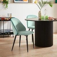 Freya Dining Chair, Velvet