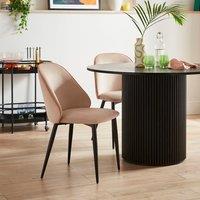 Freya Dining Chair, Velvet