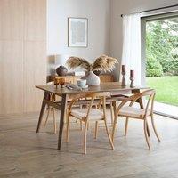 Edited Life Olsson 4-6 Seater Rectangular Extending Dining Table