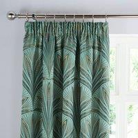 Nouveau Fan Pencil Pleat Curtains